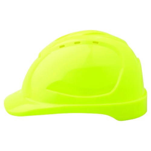 HARD HAT VENTED PINLOCK HARNESS - V9 FLURO YELLOW